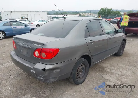 2007 Toyota Corolla Ce from USA, damaged, VIN 2T1BR32E57C739258